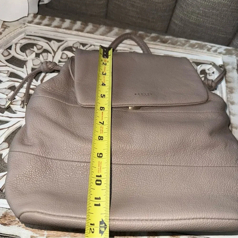 Radley London Pebbled Leather Backpack Purse Bag NEW $298
